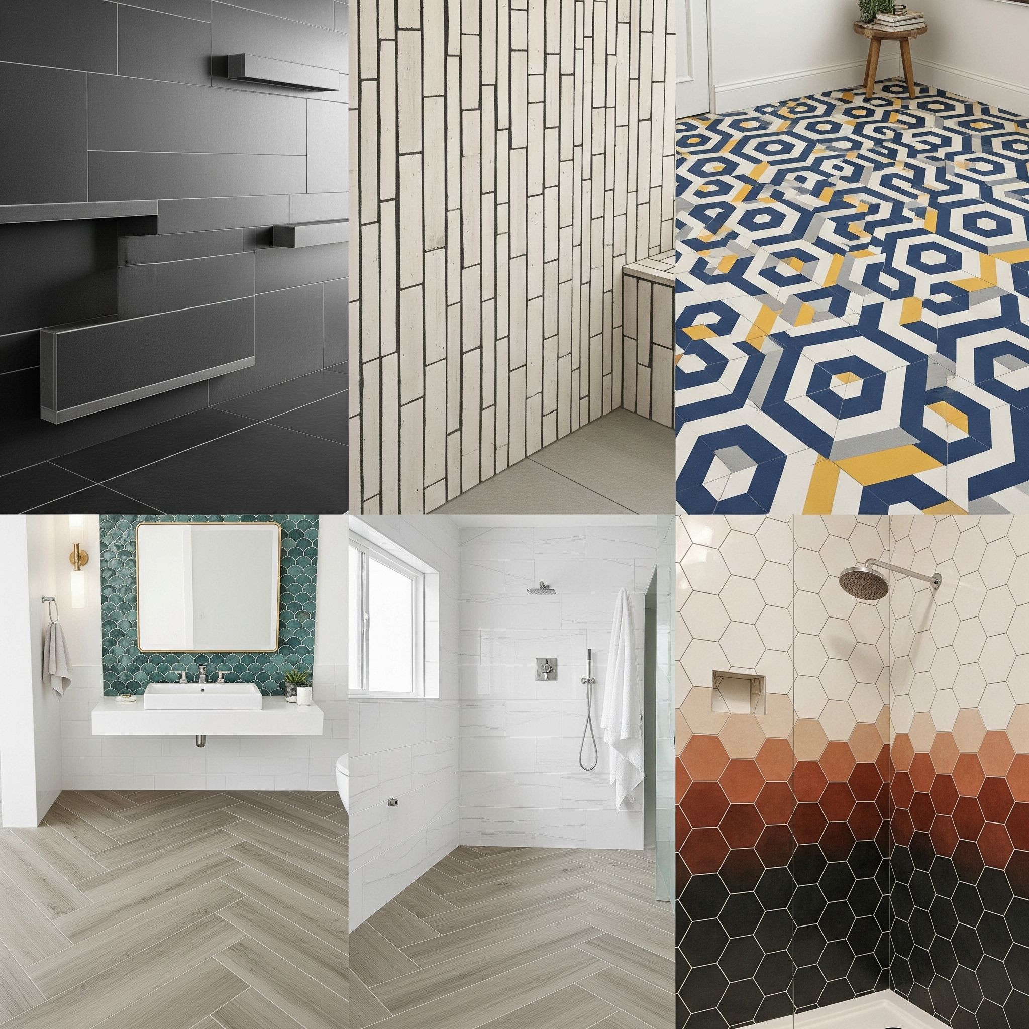 Trending Bathroom Tile Designs